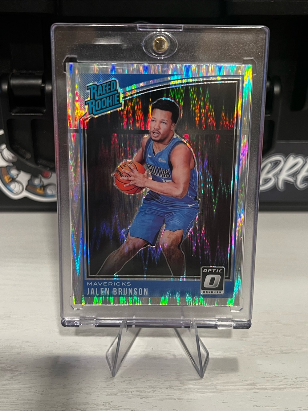 NBA champion and finals MVP Jalen Brunson rookie card